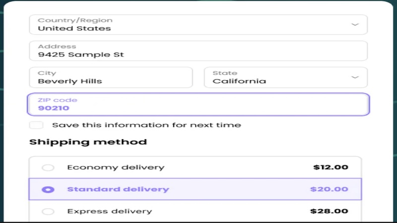 Shipping Rate API